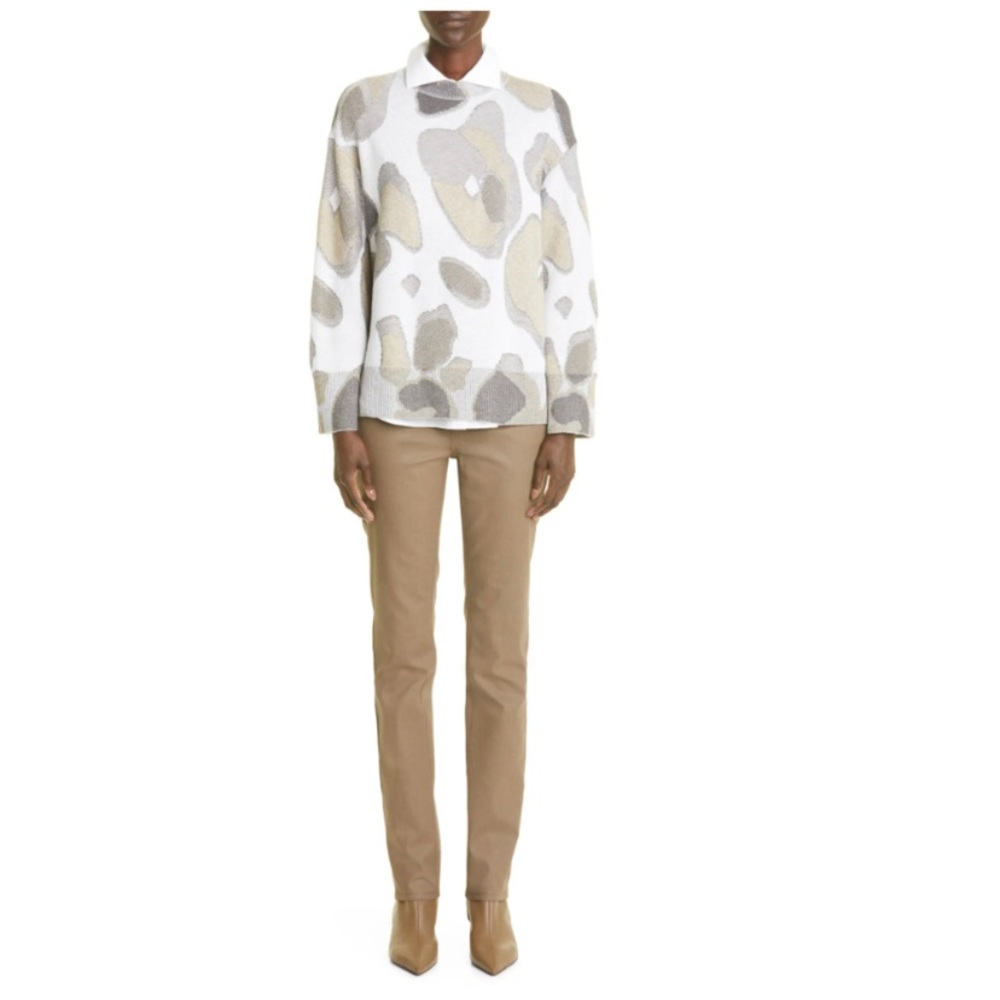 LAFAYETTE 148 NEW YORK THOMPSON COLORED SLIM-LEG JEANS